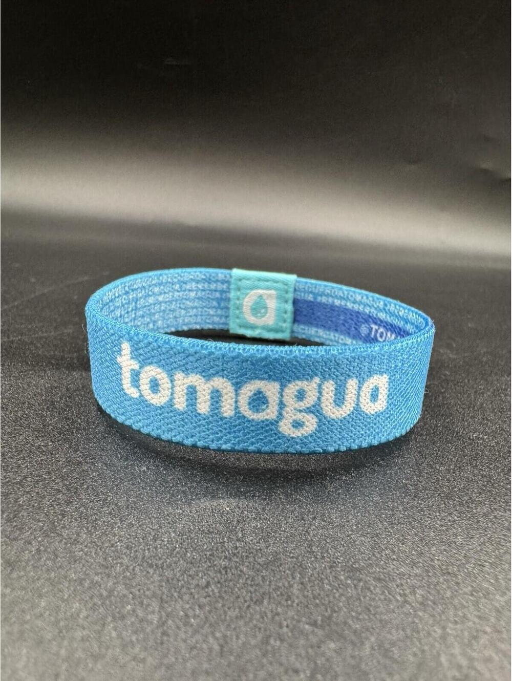 Tomagua Venezuela Elastic Bracelet Drink Water Reminder Non-Profit Spanish #agua